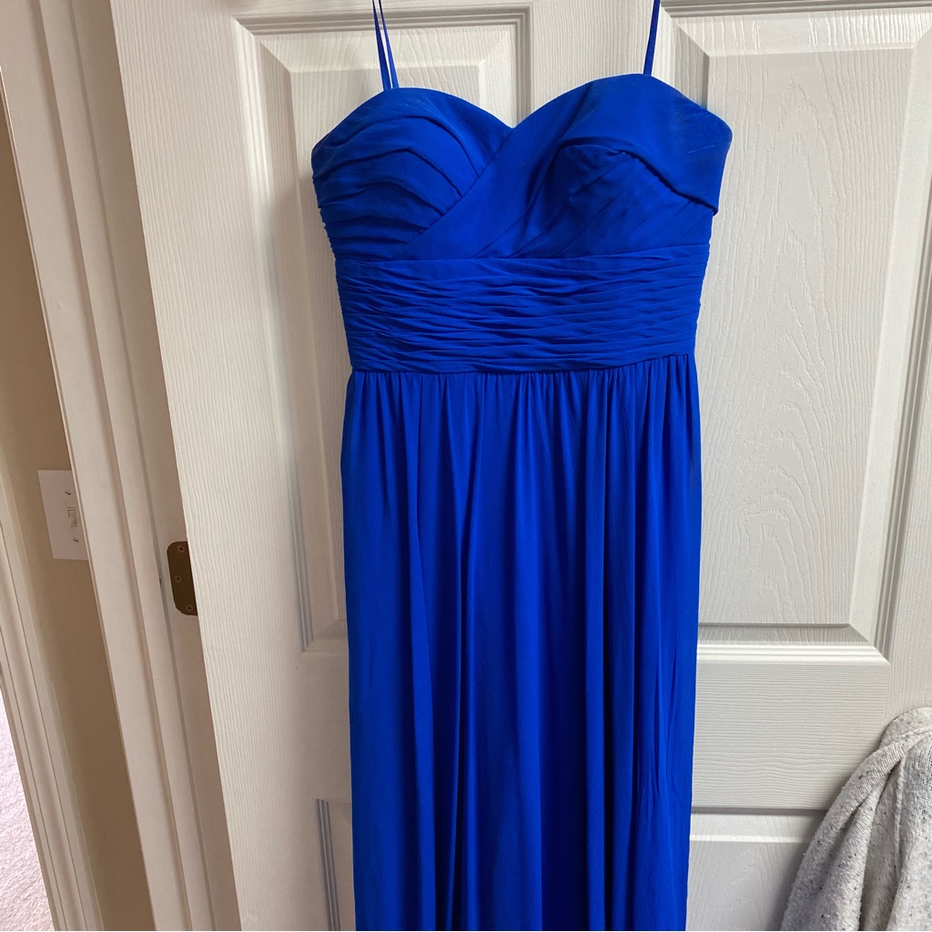 Royal Blue Gown By Aidan Mattox